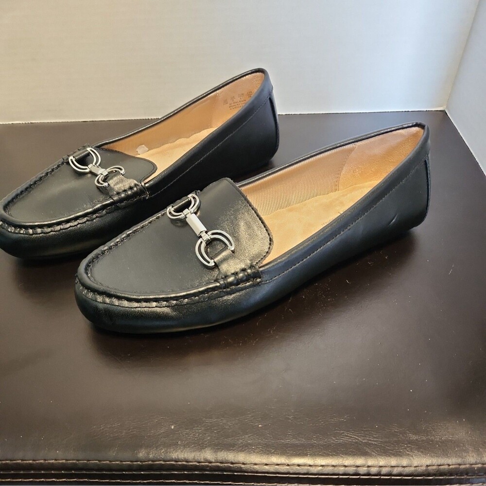 Lifestride Womens Horsebit Loafers  Sz10m